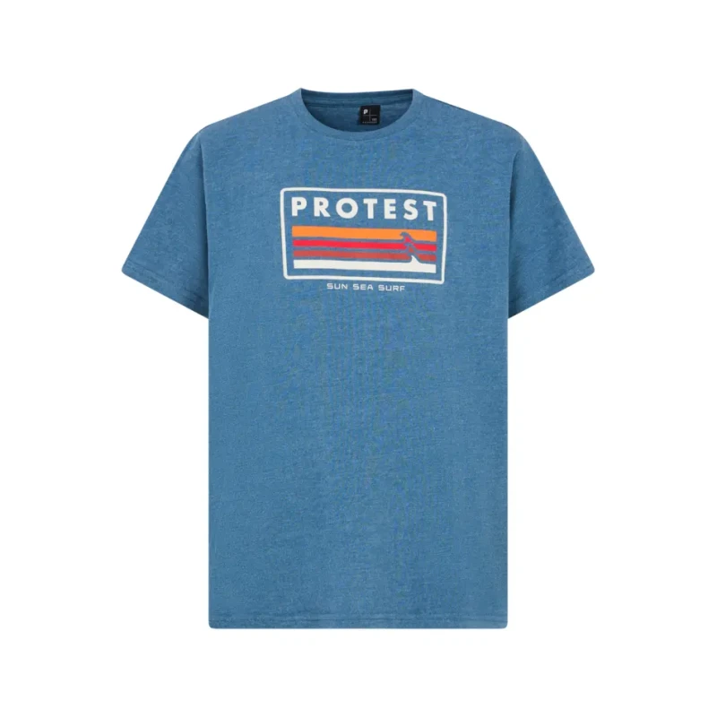 Image of Protest Kid's T-Shirt Protest Marius Bleu Male 8 ans