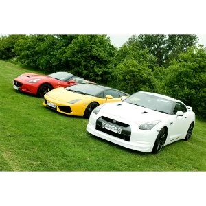 image of Buyagift Four Supercar Driving Blast with Free High Speed Passenger Experience - Special Offer