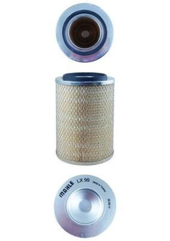 Image of MAHLE LX 99 Air filter Filter Insert Air Filter (8)