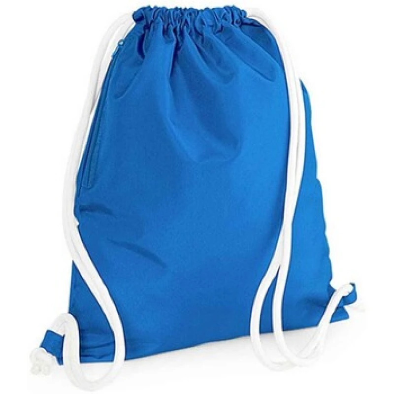 Image of Bagbase Icon Drawstring Bag in Blue Blue Unisex