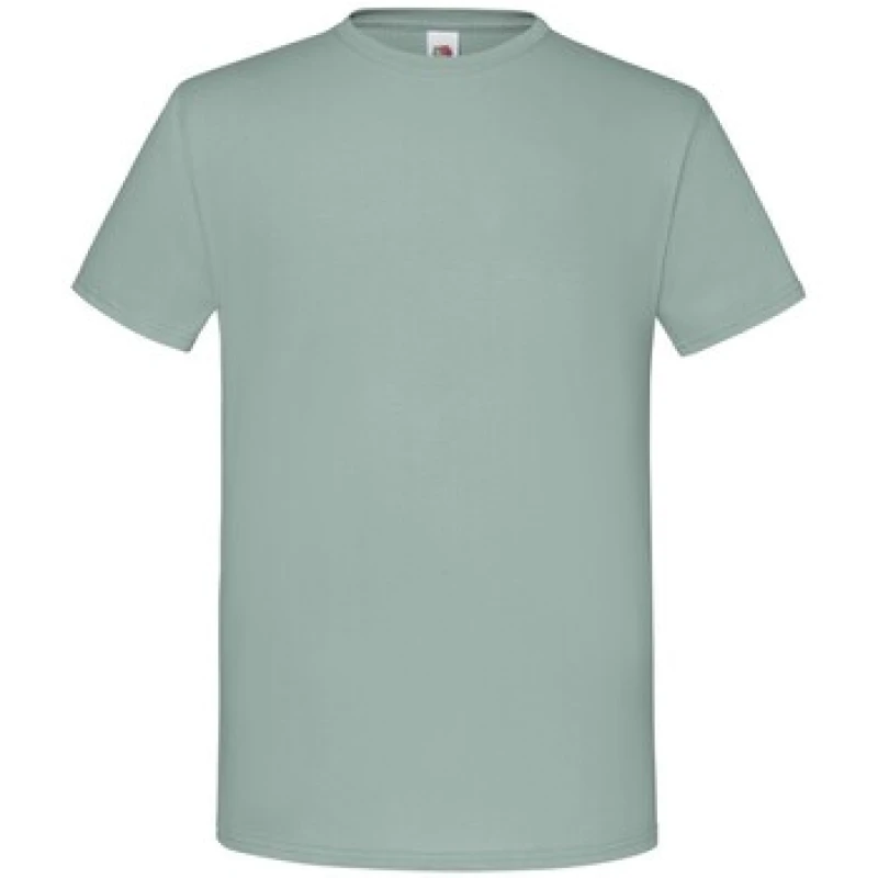 Image of Fruit Of The Loom Fruit of the Loom Men Iconic T-Shirt in Dark Grey Size: Medium Dark Grey M Male 5063693647308