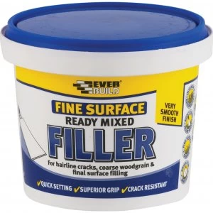 image of Everbuild Ready Mixed Fine Surface Filler 600g