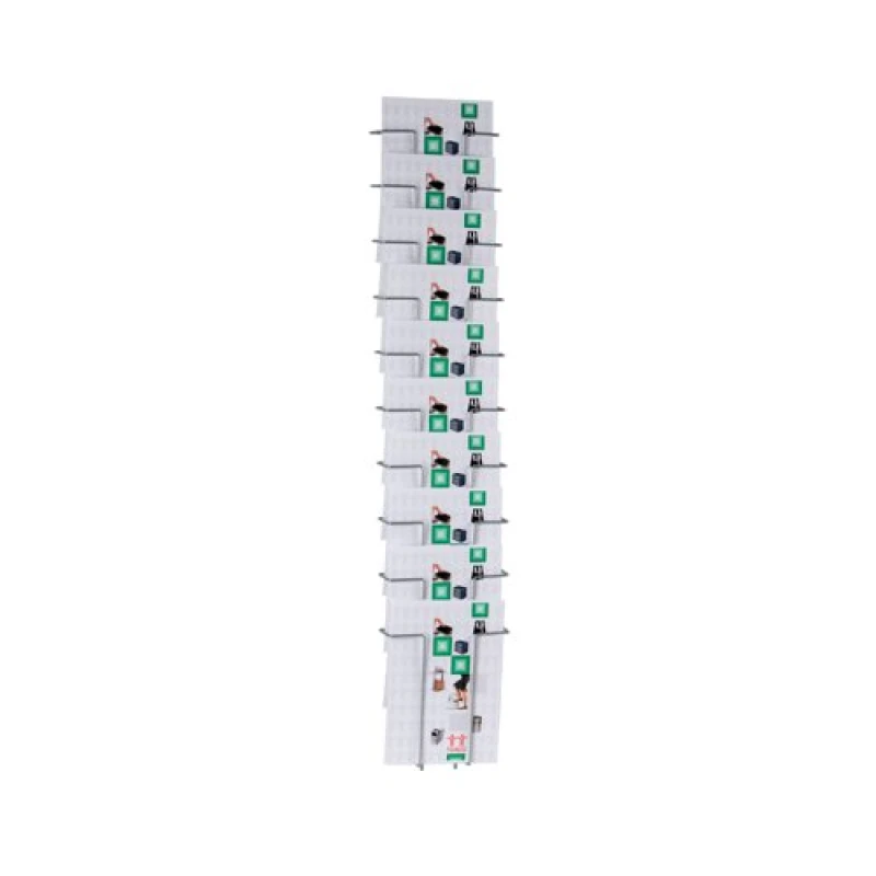 Image of Announce Announce 10 Compartment Wire Literature Holder A4 AA10261 AA10261