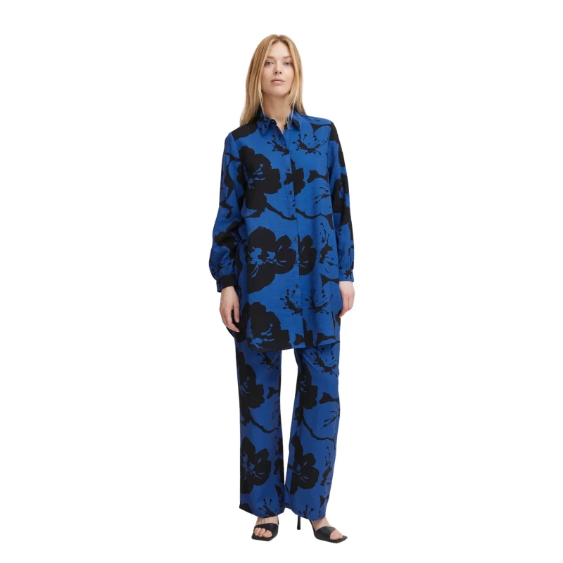Image of b.Young Woman's shirt b.young Ibine AOP Bleu Female 36
