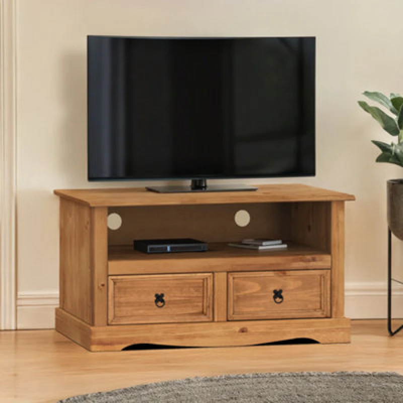Image of MERCERS FURNITURE Mercers Furniture - Corona Flat Screen tv Unit 5060335863034