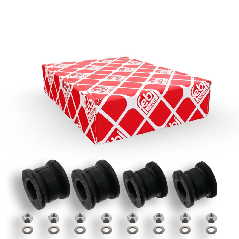 Image of FEBI BILSTEIN 08682 Repair Kit, stabilizer suspension Front Axle Left Rubber Repair Kit,stabilizer suspension (1097)