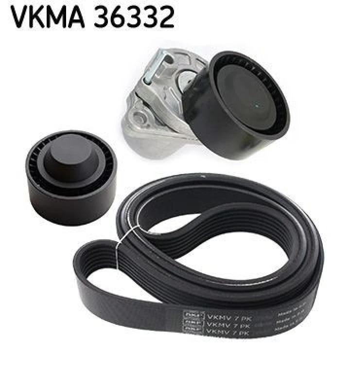 Image of SKF V-Ribbed Belt Set SKF VKMA 36332