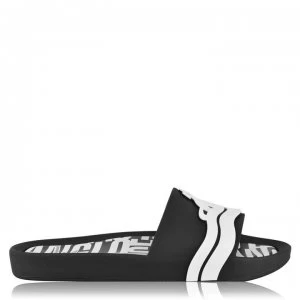 Image of Vivienne Westwood X Melissa Wave Logo Sliders - Black/White