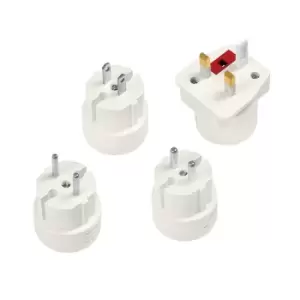 Image of LogiLink PA0186 power plug adapter White