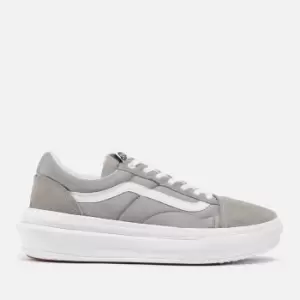 Image of Vans Overt Old Skool Suede and Canvas Trainers - 7