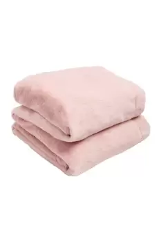 Image of Faux Rabbit Soft Warm Flannel Fleece Throw Blanket
