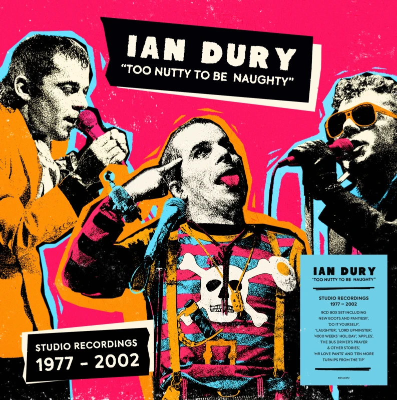 Image of Ian Dury Too Nutty to Be Naughty: Studio Recordings 1977-2002 (CD) Box Set