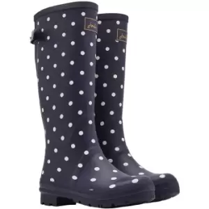 Image of Joules Womens Welly Print Tall Length Wellington Boots UK Size 4 (EU 37, US 6)