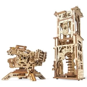 Image of Model Rail Manipulator UGears 3D Wooden Model Kit