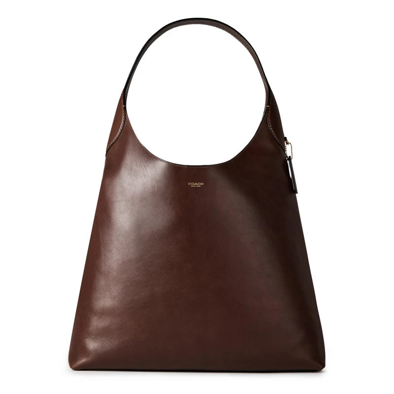 Image of Coach Brooklyn 39 Full-Grain Leather Shoulder Bag female CU044 B4MPL
