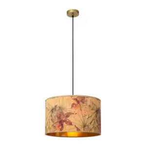 Image of Tanselle Retro Pendant Light - Ø45cm - 1xE27 - Multicolor