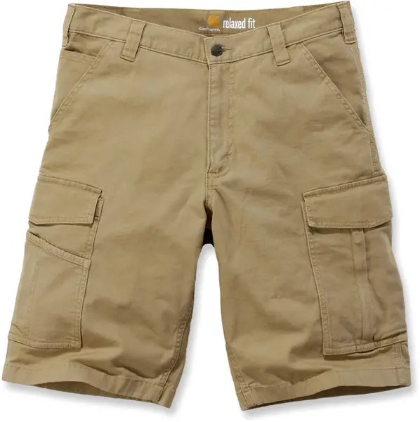 Image of Carhartt Rugged Flex Rigby Cargo Shorts, brown, Size 31