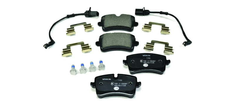 Image of HELLA Brake pad set HELLA 8DB 355 015-201