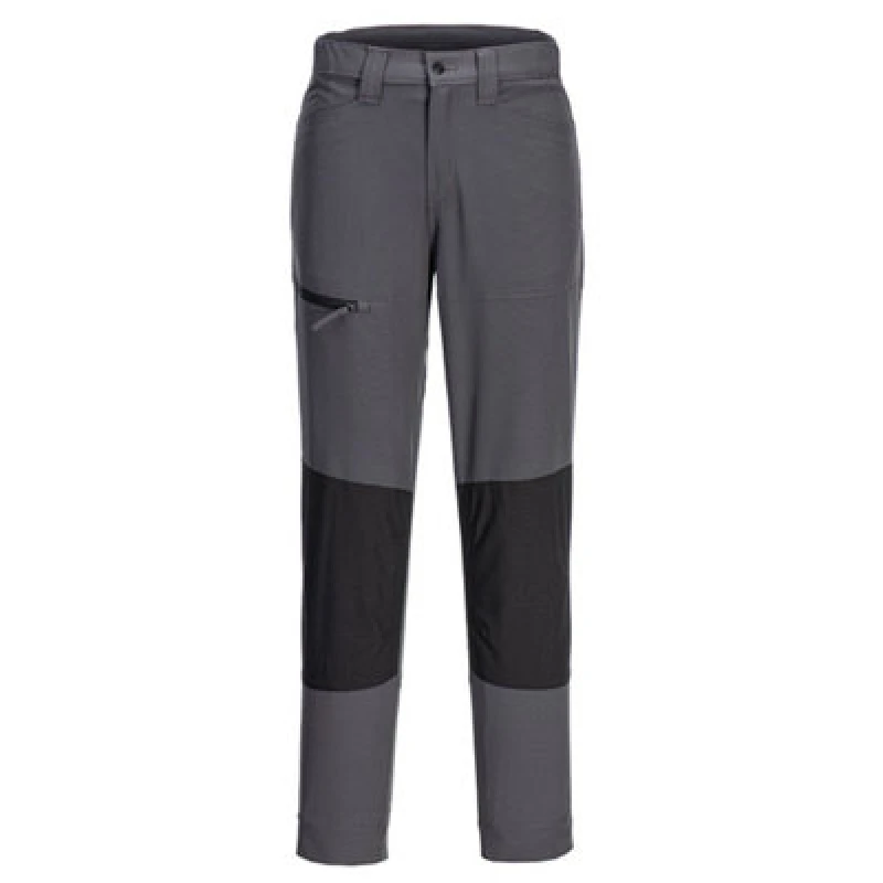 Image of Portwest WX2 Eco Womens Stretch Work Trousers CD887MGR26 Colour: Metal Grey