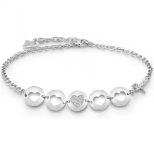 Image of Ladies Guess Jamila Silver Necklace