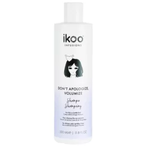 image of ikoo Shampoo Don't Apologize Volumize 350ml