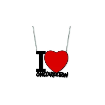 Image of One Direction - I Love One Direction Necklace