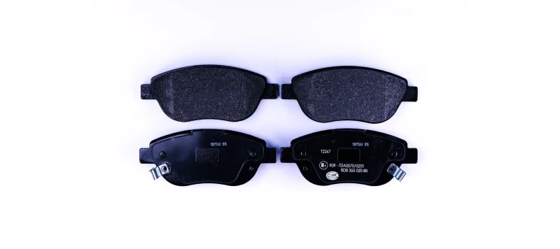 Image of HELLA Brake pad set HELLA 8DB 355 020-881
