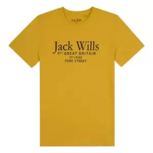 Jack Wills Kids Carnaby T-Shirt - Yellow