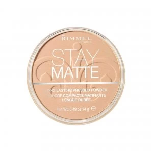 image of Rimmel Stay Matte Pressed Powder in Amber