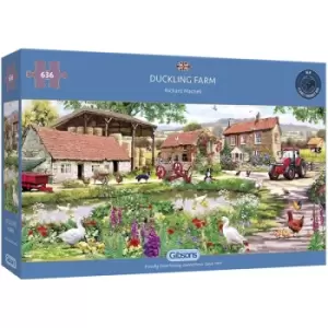 Image of Duckling Farm Jigsaw Puzzle - 636 Pieces