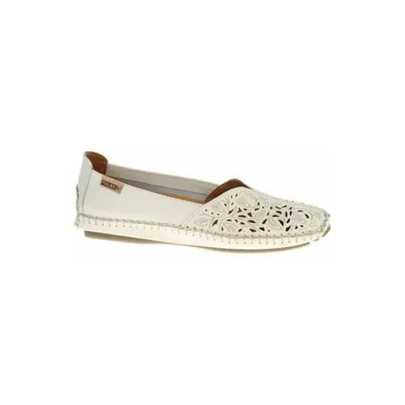 Image of Pikolinos Jerez 578-4976 Leather Womens Comfort Shoes - Nata - Size:UK 7-7.5