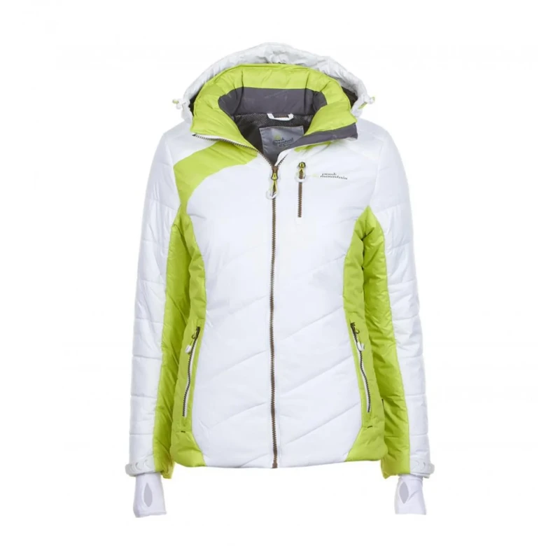 Image of Peak Mountain Womens ski jacket Peak Mountain Acilorg Blanc Female XL