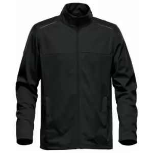 image of Stormtech Mens Greenwich Lightweight Soft Shell Jacket (XL) (Black)