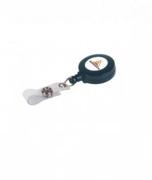 Image of Announce Badge Reel Charcoal 660mm (Pack of 10) PV03304