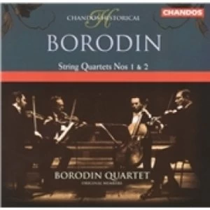 image of Borodin Quartet String Quartets Nos. 1 And 2 CD