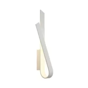 Image of Wall Lamp, 1 x 12W LED, 3000K, 840lm, Sand White - Luminosa Lighting
