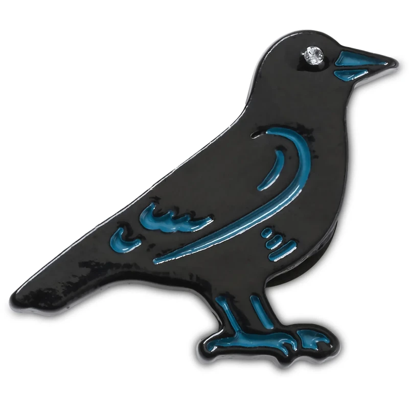 Image of Crocs Jibbitz Crocs Elevated Unlucky Crow Noir Unisex TU