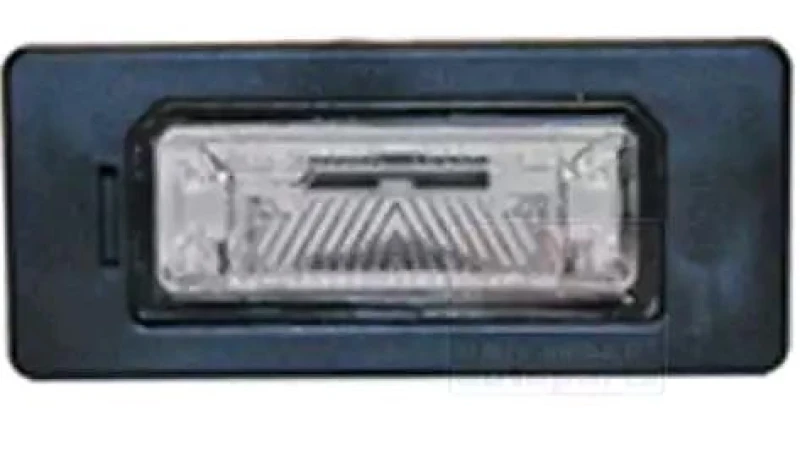 Image of VAN WEZEL 0327920 Number Plate Light Right, C5W, without LED Licence Plate Light (293)