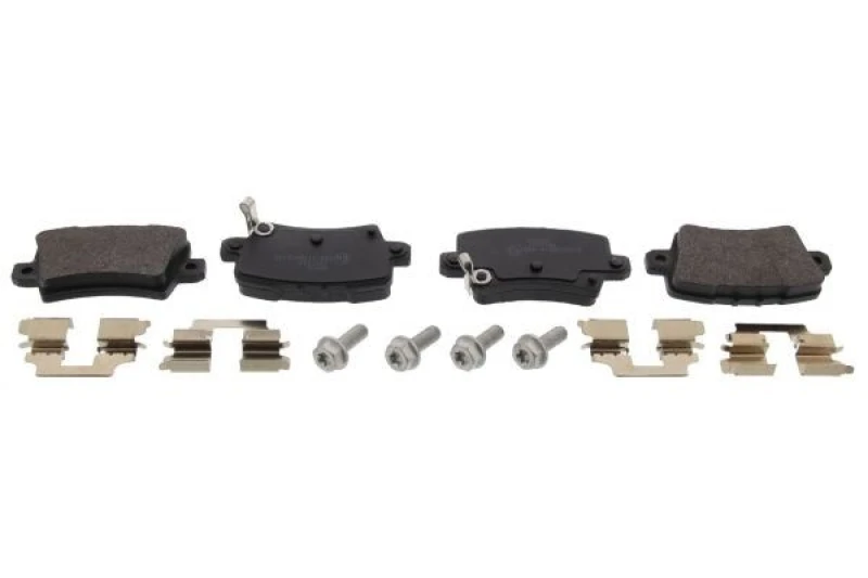 Image of MAPCO 6842 Brake pad set Rear Axle, with acoustic wear warning, with accessories, with anti-squeak plate Brake Pad Set,disc brake (402)