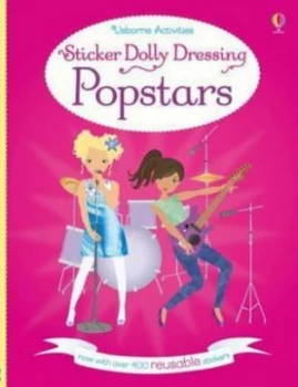Image of Sticker Dolly Dressing Popstars by Lucy Bowman Book