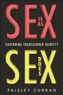 Image of Sex Is as Sex Does : Governing Transgender Identity