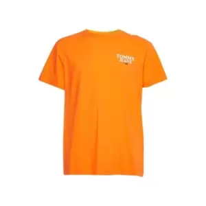 Image of Tommy Jeans Chest Entry Logo Tee - Orange