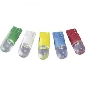 Image of LED bulb W2.1x9.5d Amber 6 Vdc 6 V AC 0.6 lm Barthelme