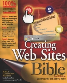 Image of Creating Web Sites Bible by David A. Crowder Paperback