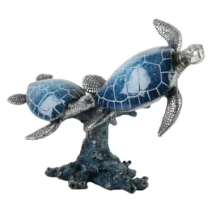 Image of Naturecraft Two Turtles Figurine