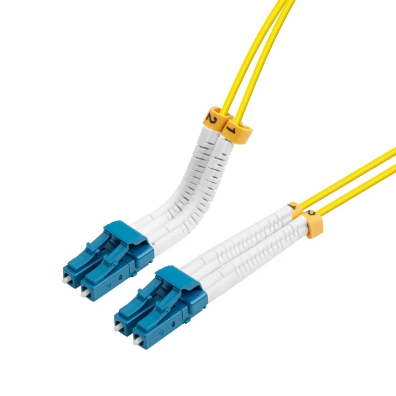 Image of Lanview LVO2314005-FLEX InfiniBand/fibre optic cable 0.5 m LC LC/LC Ye