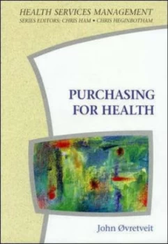 Image of Purchasing for Health by John Book