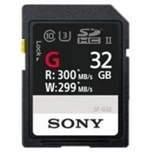 image of Sony SDHC G Series 32GB 300mbs