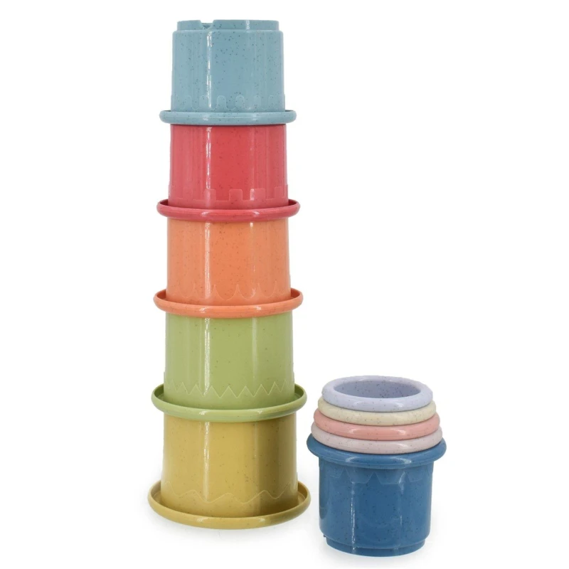 Image of KandyToys Eco Friendly Baby Rings Toy Multi