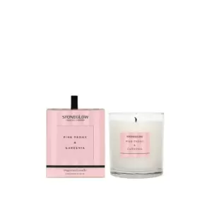 Image of Stoneglow Pink Peony & Gardenia Modern Classica Pink Peony & Gardenia Candle 200g